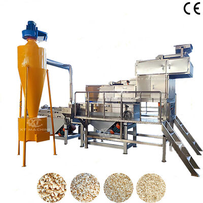 1000kg/h-2000kg/h Four-stage Nut Chopping and Grader with Customizable Output Peanut Dicing Machine for Nut Processing Plants