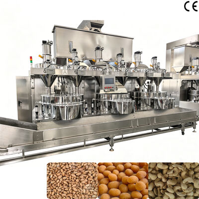 Automatic Nut Coating Machine with PLC Control System for 200kg/h-1000kg/h Peanut Cashew Nuts Coating Machine