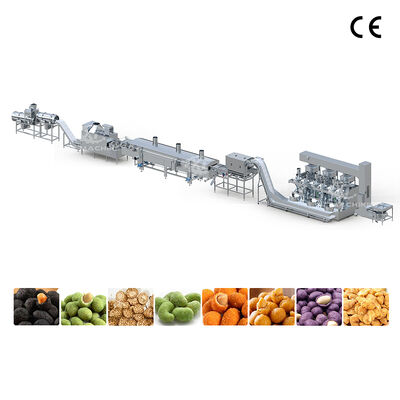 Good price Commercial Coated Peanut Frying Production Line Frying Processing Machine with Stainless Steel 304 online