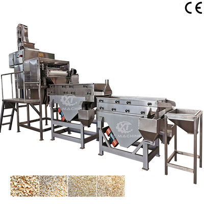 Fully Automatic Peanut Chopping and Grader Cashew Nuts Almond Crushing Machine for Efficient Nut Processing Equipment