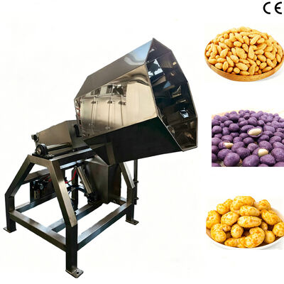 Good price Full Automatic Easy Operation Octagonal Drum Seasoning Machine with 200kg/h Capacity for Snacks Food Industry online