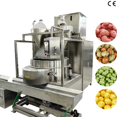 Good price 200-300kg/h Automatic Coated Peanut Eggs Making Machine with PLC Control for Snack Food Nuts Processing Plant online