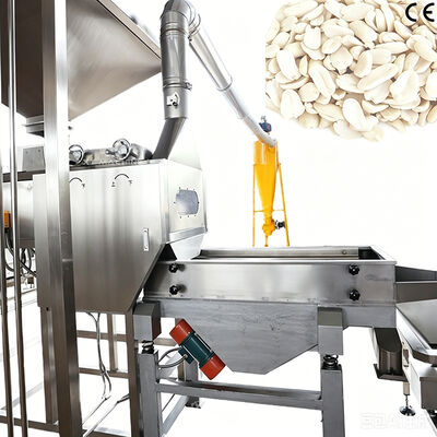 Split Peanut Kernel Blanching Machine High Accuracy Peanut Slitting and Blanching Machine