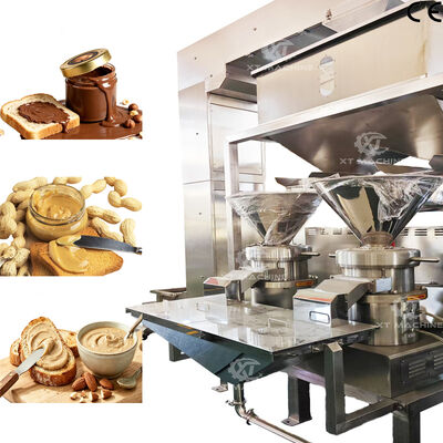 Good price Molino coloidal SUS304 automático 500-1000kg/h para mantequilla de cacahuete, mantequilla de almendra y pasta de sésamo online