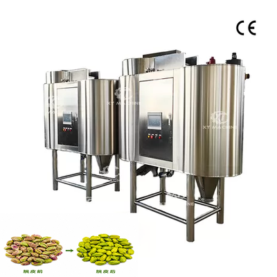 Good price 500kg/h SUS304 Peanut Blanching Machine with PLC Control for High Efficiency Peeling online