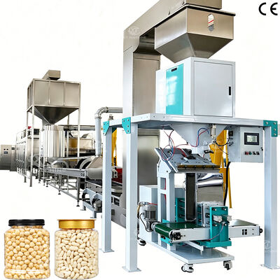 Customizable 500kg/h-1000kg/h Peanut Roasting and Blanching Production Line Pistachio Peeling Machine for Nut Processing Plants