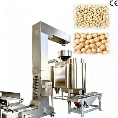 Automatic Roasted Peanut Blanching Machine Hazelnut Pistachio Peeling Machine