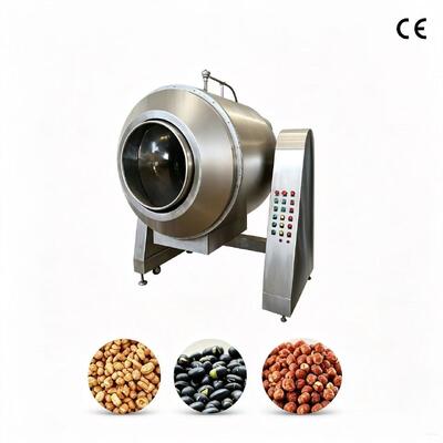 Hot Sale Commercial 70kg/Batch Sugar Coating Machine Fully Automatic Roller Roaster With Temperature Control